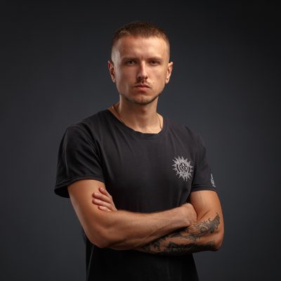 Барбер Артем — taper fade mid fade crop, TBS Херсонська, Дніпро